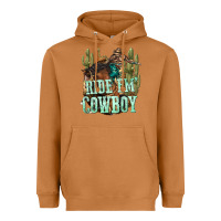 Meerkat ride em cowboy Heavyweight Hoodie - texasbilliewilder