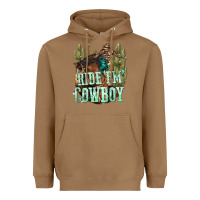 Toasted Coconut ride em cowboy Heavyweight Hoodie - texasbilliewilder