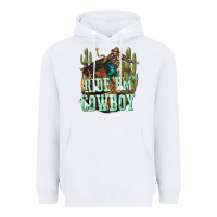 White ride em cowboy Heavyweight Hoodie - texasbilliewilder