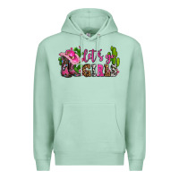 Seafoam lets go girls with boots and hats Premium Hoodie - AdoDesignShop