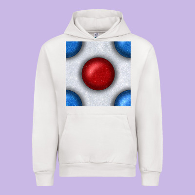Glitter 4th Of July Seamless Pattern Urban Hoodie Designed By Bundleandbundleshop