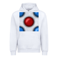 White Glitter 4th Of July Seamless Pattern Urban Hoodie - BundleAndBundleShop