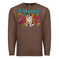 Chestnut western st bernard mom Premium Sweatshirt - texasbilliewilder