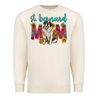 Sandshell western st bernard mom Premium Sweatshirt - texasbilliewilder