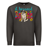 Smoke western st bernard mom Premium Sweatshirt - texasbilliewilder