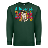 Sports Green western st bernard mom Premium Sweatshirt - texasbilliewilder