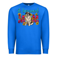 True Royal western st bernard mom Premium Sweatshirt - texasbilliewilder