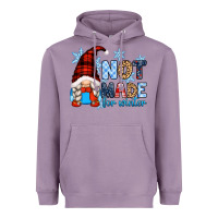 Lavender not made for winter with gnome Heavyweight Hoodie - Zillion Design Studio