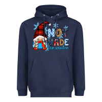 Navy not made for winter with gnome Heavyweight Hoodie - Zillion Design Studio