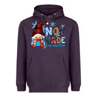 Plum not made for winter with gnome Heavyweight Hoodie - Zillion Design Studio