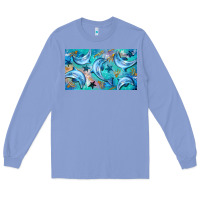 Colony Blue dolphin  mug Long Sleeve Tee - BarkalooDesign