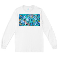 White dolphin  mug Long Sleeve Tee - BarkalooDesign