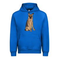 Cobalt german shepherd Urban Hoodie - JahusDesignShop