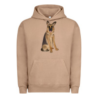 Pigment Burro german shepherd Urban Hoodie - JahusDesignShop