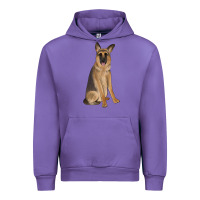 Tulip german shepherd Urban Hoodie - JahusDesignShop