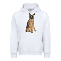 White german shepherd Urban Hoodie - JahusDesignShop