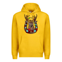Lemon christmas horseshoe Premium Hoodie - JahusDesignShop