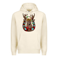 Tofu christmas horseshoe Premium Hoodie - JahusDesignShop