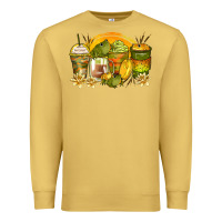 Antique Gold frog coffee cups Premium Sweatshirt - Zillion Design Studio