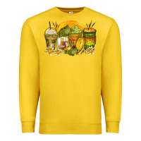 Lemon frog coffee cups Premium Sweatshirt - Zillion Design Studio