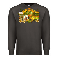 Smoke frog coffee cups Premium Sweatshirt - Zillion Design Studio