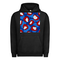 Pigment Black glitter 4th of july seamless pattern 8 Urban Hoodie - BundleAndBundleShop