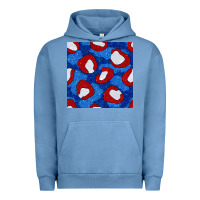 Pigment Pebble Blue glitter 4th of july seamless pattern 8 Urban Hoodie - BundleAndBundleShop