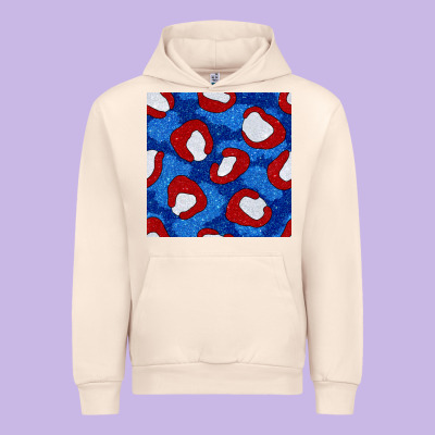 Glitter 4th Of July Seamless Pattern 8 Urban Hoodie Designed By Bundleandbundleshop