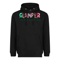 Black glamper way too boujee for tents Heavyweight Hoodie - RanaPortraitStore