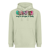 Matcha glamper way too boujee for tents Heavyweight Hoodie - RanaPortraitStore
