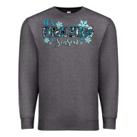 Charcoal Heather it's freezing season winter Premium Sweatshirt - RanaPortraitStore