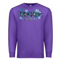 Purple it's freezing season winter Premium Sweatshirt - RanaPortraitStore