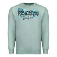 Seafoam it's freezing season winter Premium Sweatshirt - RanaPortraitStore