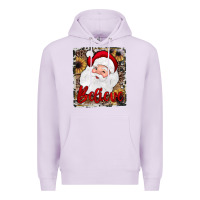 Lilac believe santa Premium Hoodie - JahusDesignShop
