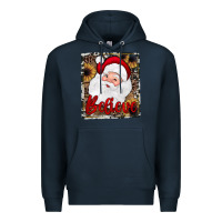 Navy believe santa Premium Hoodie - JahusDesignShop