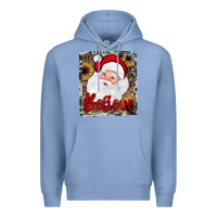 Colony Blue believe santa Premium Hoodie - JahusDesignShop