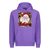 Purple believe santa Premium Hoodie - JahusDesignShop