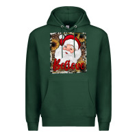 Sports Green believe santa Premium Hoodie - JahusDesignShop