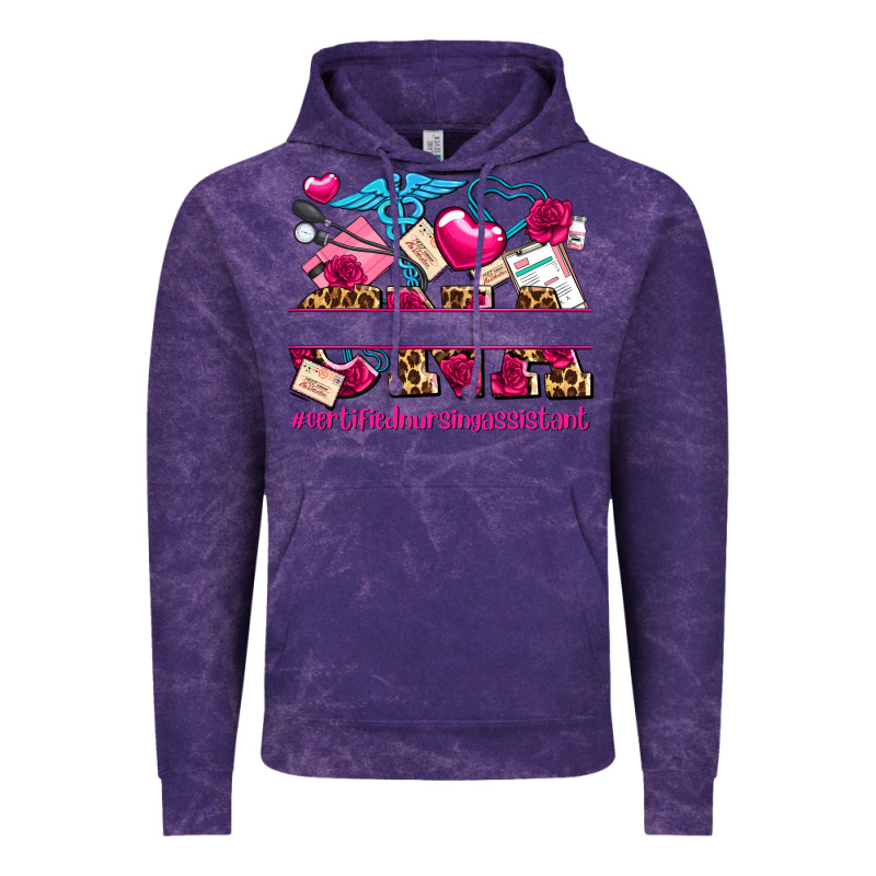 Valentines Day Cna Certified Nursing Assistant Vintage Hoodie by AdoDesignShop | Teevron
