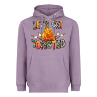 Lavender let's get toasted Heavyweight Hoodie - RanaPortraitStore