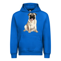 Cobalt pug Urban Hoodie - JahusDesignShop
