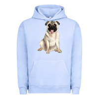 Pigment Grape Ice pug Urban Hoodie - JahusDesignShop