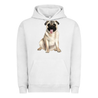 Pigment Lunar Rock pug Urban Hoodie - JahusDesignShop