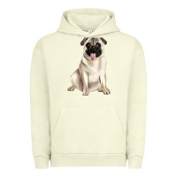 Pug Urban Hoodie | Teevron