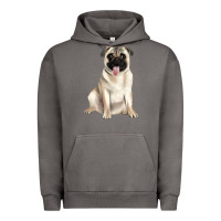 Pigment Tornado pug Urban Hoodie - JahusDesignShop
