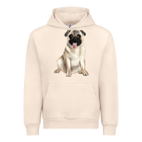 Sandshell pug Urban Hoodie - JahusDesignShop