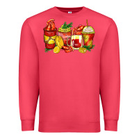 Cardinal crawfish coffee cups Premium Sweatshirt - Zillion Design Studio