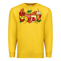 Lemon crawfish coffee cups Premium Sweatshirt - Zillion Design Studio