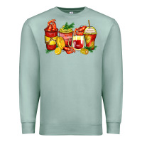 Seafoam crawfish coffee cups Premium Sweatshirt - Zillion Design Studio