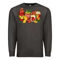 Smoke crawfish coffee cups Premium Sweatshirt - Zillion Design Studio